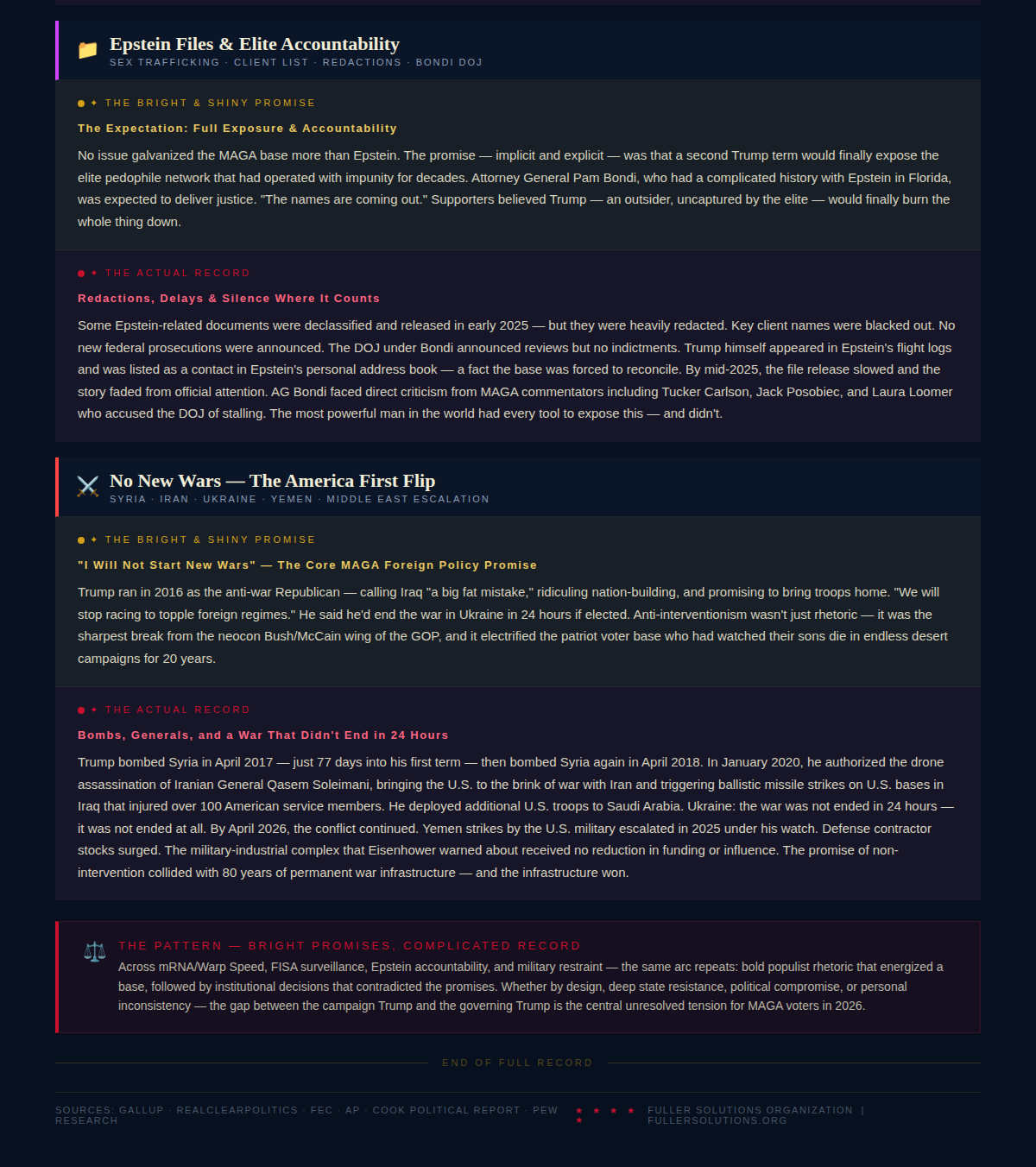 Epstein, Wars & The Verdict