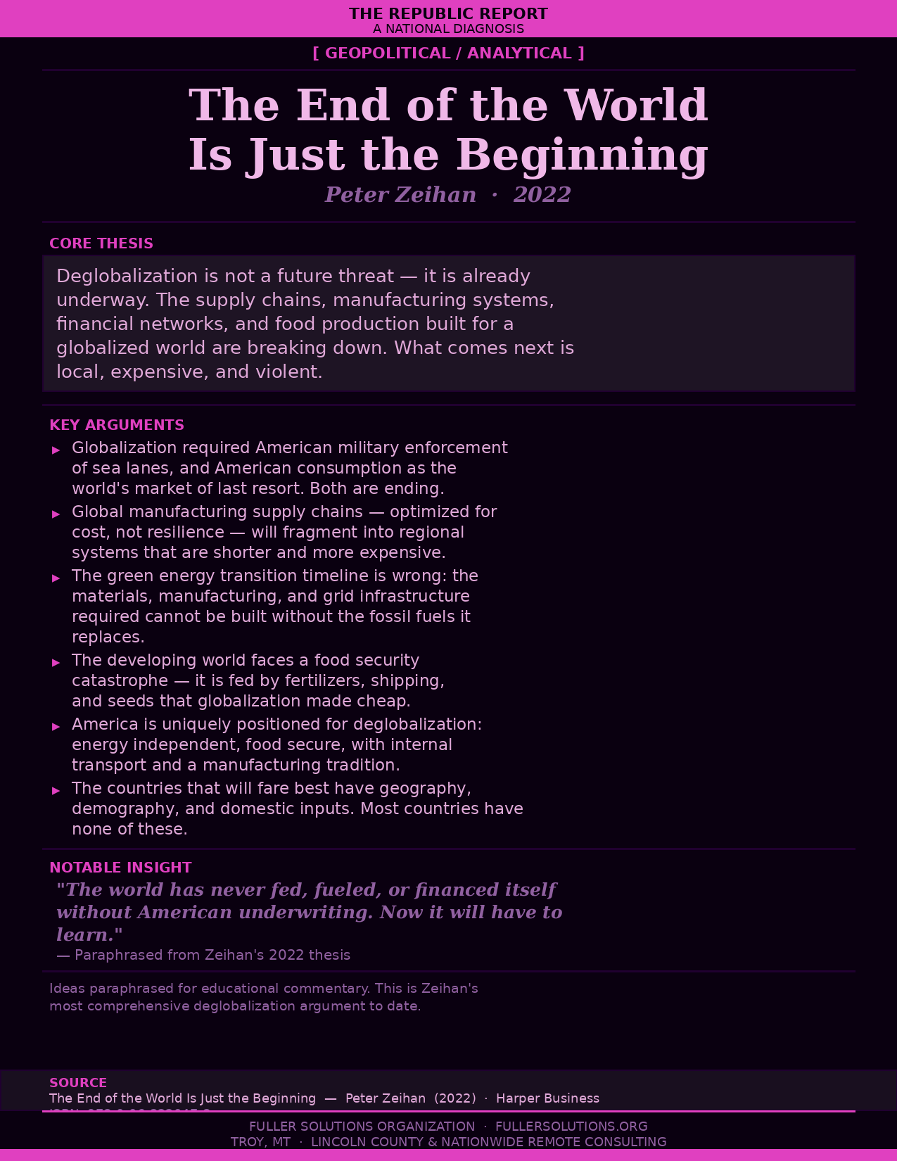 The End of the World Is Just the Beginning